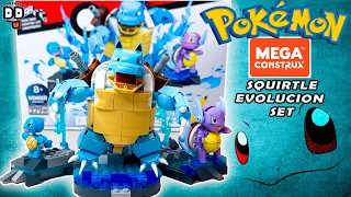 ARMANDO POKEMON DE LEGOS | EVOLUTION SET 2023 | SQUIRTLE WARTORTLE BLASTOISE | DomDomPlay 🎮