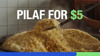 Pilaf for $5 | Where to eat cheap and delicious food in Uzbekistan? | Travelstan