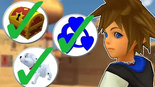 Item Hunt: All 55 Items in Agrabah | Kingdom Hearts Final Mix