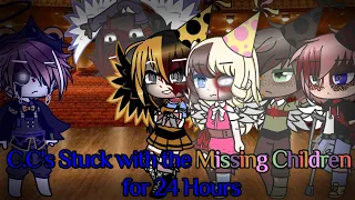 C.C's Stuck with the Missing Children for 24 Hours//TW: Flashing, High Pitched Noises//FNaF//
