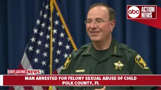 Man arrested in Polk County for felony sexual abuse of a child