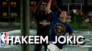 HAKEEM OLAJUWON 1v1 NIKOLA JOKIC