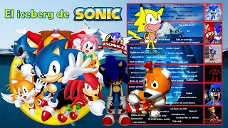 EL ICEBERG DEFINITIVO Y MAS COMPLETO DE SONIC