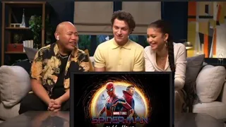 Tom Holland,Zendaya, and LifelsAloha's full reactions to the trailer!