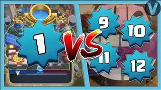 1 LVL VS. ALL! FARM LEGENDS AND WIN MY ENEMIES / CLASH ROYALE