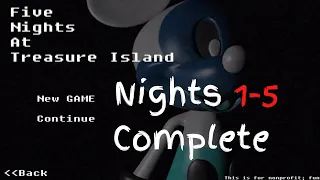 Five Nights at Treasure Island (2020) Classic Mode Walkthrough | No Commentary
