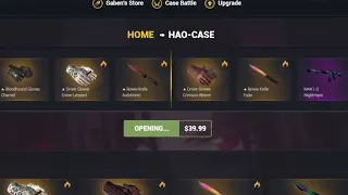 INSANE Luck on FARMSKINS | Knife & Gloves opening