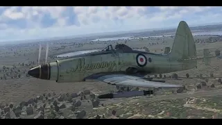 War Thunder Wyvern S4 TurboProp Air to Ground Support and Air to Air Combat