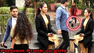 perfume prank with a funny twist || amazing reaction || akash srivastav