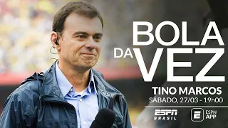 O PORQUÊ DE TER SAÍDO DA TV E BASTIDORES DO FUTEBOL! Tino Marcos - Bola da Vez (Programa Completo)