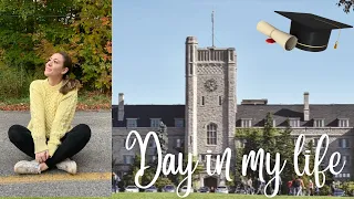 college day in my life at the university of guelph | I set a bagel on fire | paige saunders