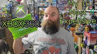 My 10 Most Expensive Xbox 360 games #360 #xbox #xbox360