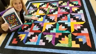 Can't You See the BUTTERFLY BLOOMS IN THIS QUILT??