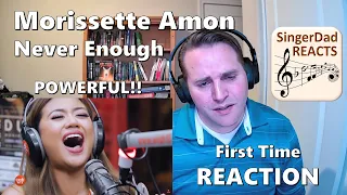 Classical Singer First Time Reaction- Morissette Amon | Never Enough. Best Cover of this I've Heard!