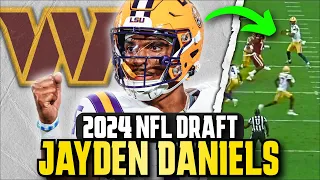 Jayden Daniels Highlights 🟡 Welcome To the Commanders