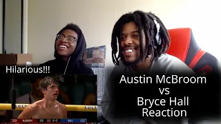 Austin McBroom vs Bryce Hall fight |Reaction|