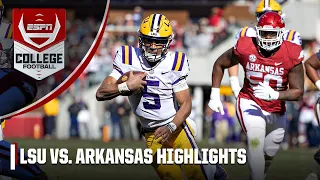 LSU Tigers vs. Arkansas Razorbacks | Full Game Highlights