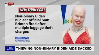 Sacking of non-binary Biden aide exposes reality of 'minority box-ticking hires'