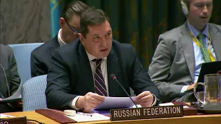 В.К.Сафронков на открытом заседании СБ ООН по ситуации в Косово