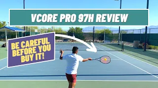 Review & Play test of the Yonex VCORE PRO 97H: Can I Handle Stan Wawrinka's racquet?