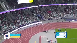 Womens 200m USA vs Europe