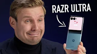 Экран! Складной Moto RAZR 40 Ultra делает как положено...