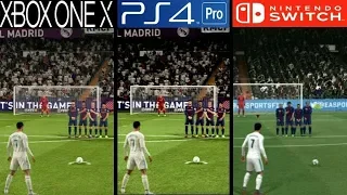FIFA 18 | Xbox One X VS PS4 Pro VS Nintendo Swtich | Graphics Comparison