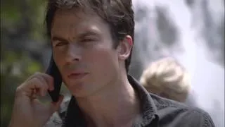 The Vampire Diaries 5x02 ''True Lies'' Damon/Elena-Stefan is here right now