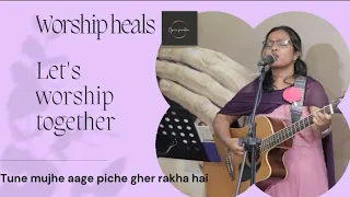 Let's worship together//tune mujhe aage piche gher rakha hai...