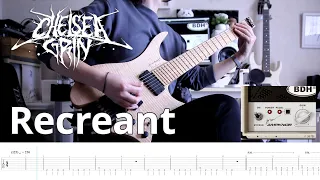 【Chelsea Grin】Recreant DropG# (Instrumental) Bogren Digital AmpKnob BDH III【Guitar Cover】＋ScreenTabs
