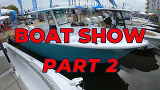 2023 Boat Show, Part 2, Current Pricing! Pursuit, Sportsman and Nautic-Star! In Annapolis! SpinFish1