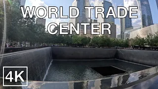 New York City 4K Walking Tour - 9/11 Memorial 🇺🇸 ❤️