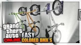 GTA5-How to change the color of your BMX bike