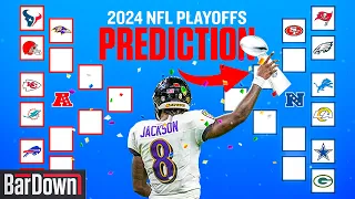 WE PREDICTED THE 2024 SUPER BOWL WINNER | NFL BRACKET CHALLENGE