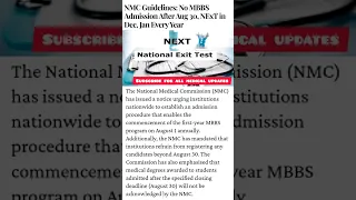 #nmc #nmcofficial #nmcnews  #mbbs #mci ##next #nextexam #mbbsabroad #fmge #next2023 #nextlevel