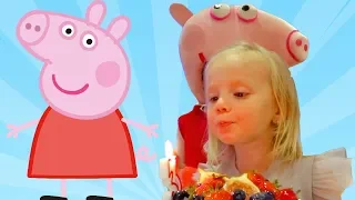 День Рождения Ники | Свинка Пеппа пришла на праздник