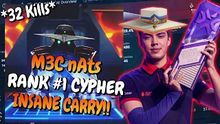 M3C nAts is SPAMMING Cypher in RADIANT and HARD CARRYING?!?! *is Cypher OP??*
