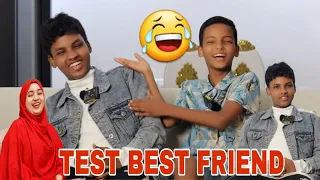 ILYAAS WALAALKA XARIIR MA LEEYAHAY RIDWAAN WAALA FASHILAY ||TEST BEST FRIEND ||