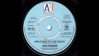 Air Power - Welcome To The Disco (1979)