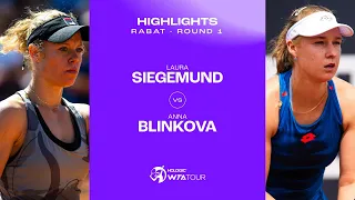 Laura Siegemund vs. Anna Blinkova  | 2024 Rabat Round 1 | WTA Match Highlights