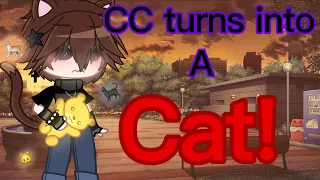 CC turns into a cat! | Gacha Club | FNaF