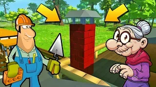 БАБКЕ ДЕЛАЮТ ДЫМОХОД ДЛЯ КОМИНА !!! МУЛЬТИК в СКРАП МЕХАНИК !!! СКАЧАТЬ Scrap Mechanic !!!