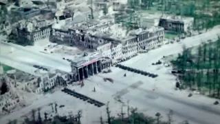 1945 Berlin in 60FPS HD (Aerial footage) / Germany just after World War II