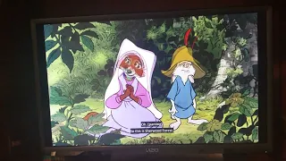 Disney Robin Hood (1973) Pretend battle scene