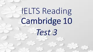 Cambridge 10 Test 3 - Hạnh's blog