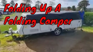 Folding Up A Folding Camper