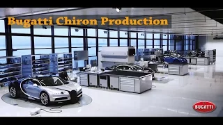 First Bugatti Chiron customer cars leave the Bugatti Atelier