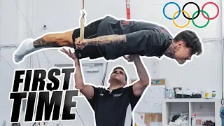 I TRIED GYMNASTICS FOR THE FIRST TIME