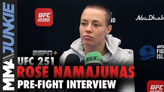 Rose Namajunas returns after 'grieving' title loss | UFC 251 pre-fight interview
