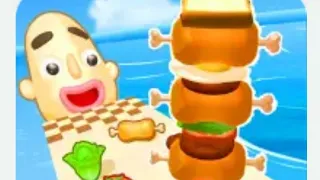 Sandwich Runner 3D Game (Android and iOS gamesplay )